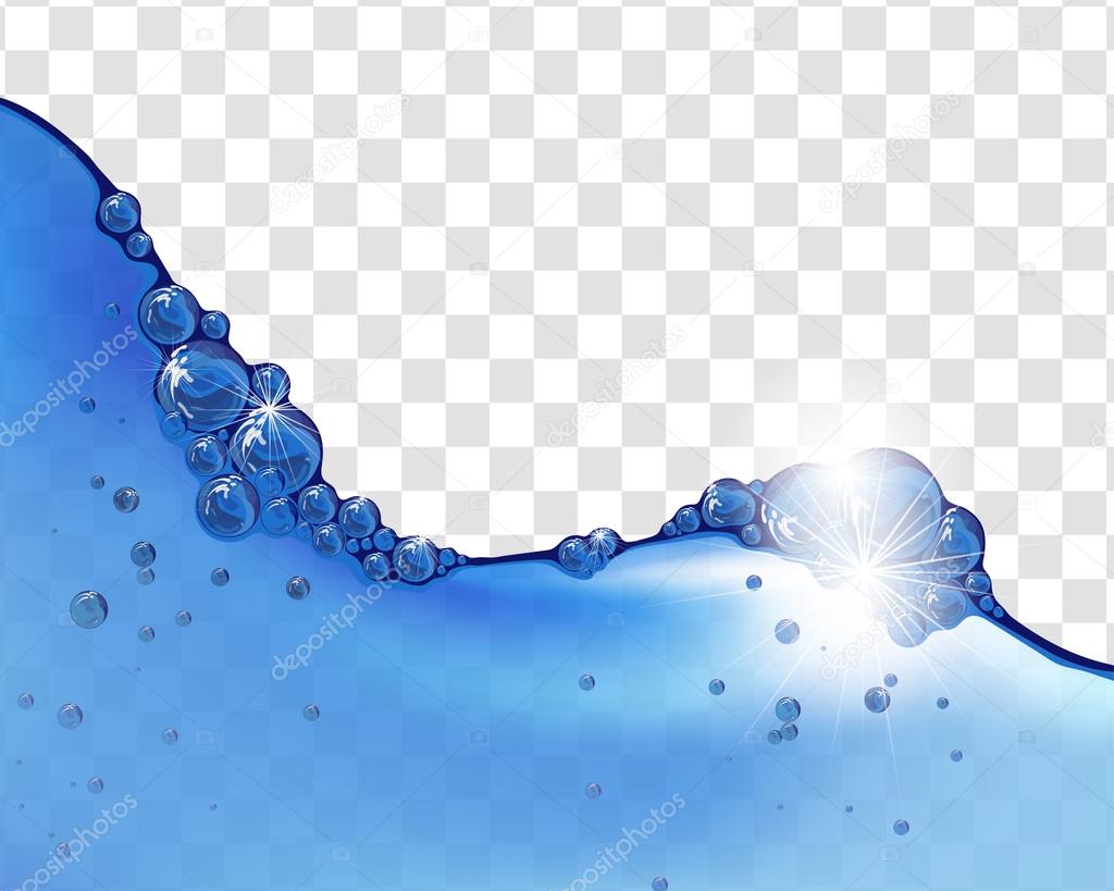 Blue Water wave