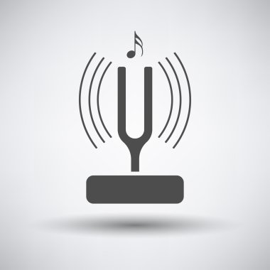 Tuning fork icon clipart