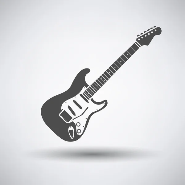 Electric guitar icon — Stock Vector