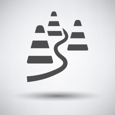 Futbol eğitim koni simgesi