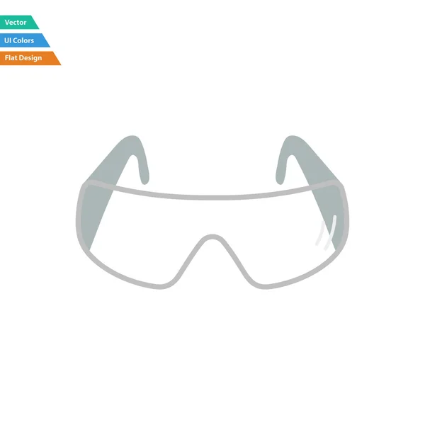 Chemistry protective eyewear — Stock Vector