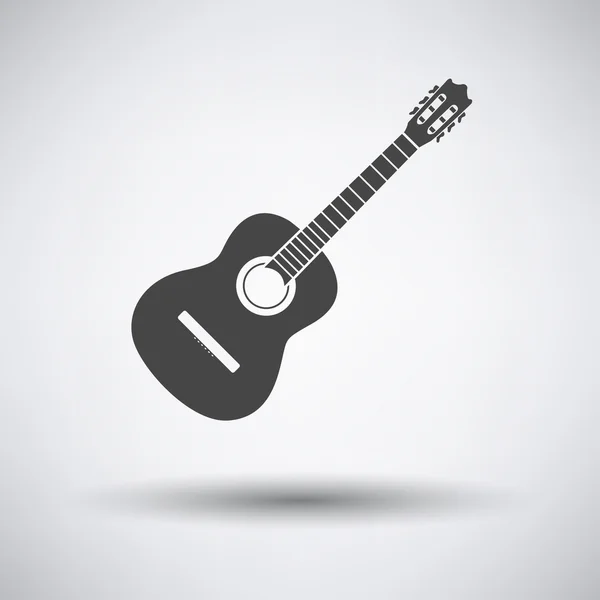 Icona della chitarra acustica — Vettoriale Stock