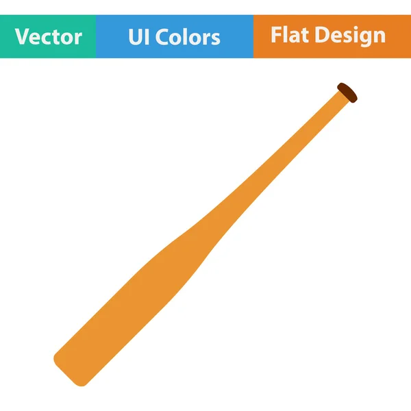 Ícone de bastão de beisebol —  Vetores de Stock