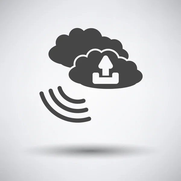 Ícone de conexão de nuvem —  Vetores de Stock