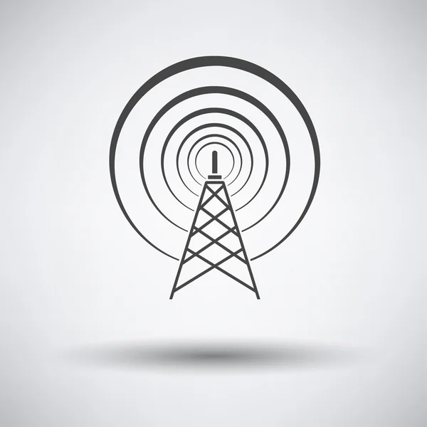 Icône antenne radio — Image vectorielle