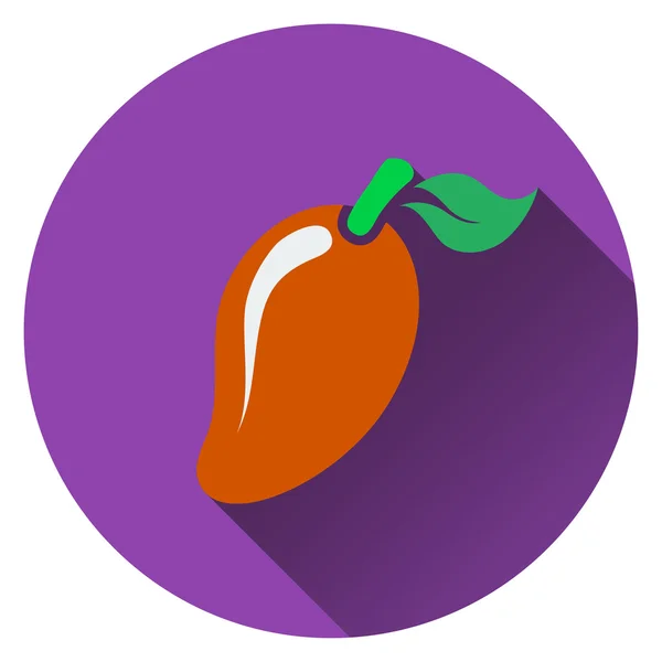 Icona del mango. Design piatto . — Vettoriale Stock