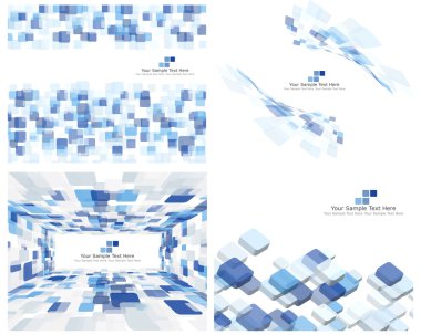 4 damalı arka plan kümesi