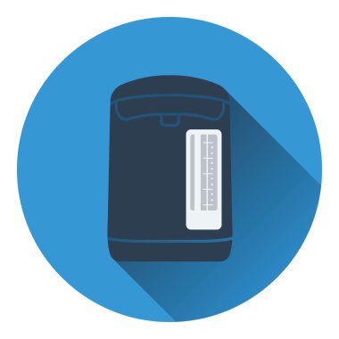 Mutfak elektrikli su ısıtıcısı simgesi