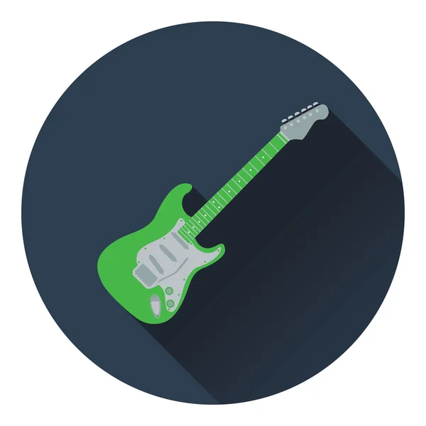 Electric guitar icon — Stock Vector