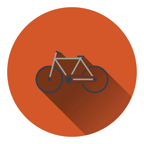 Icono de bicicleta ecológica — Vector de stock