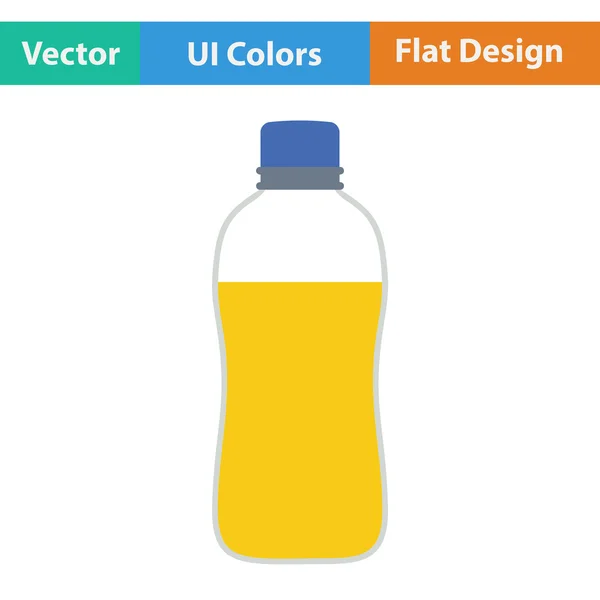 Sport bottle of drink icon — Stock Vector