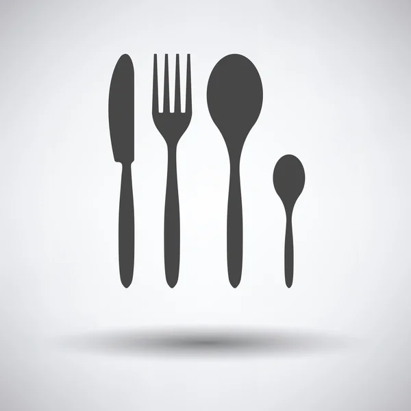 Silverware set icon — Stock Vector