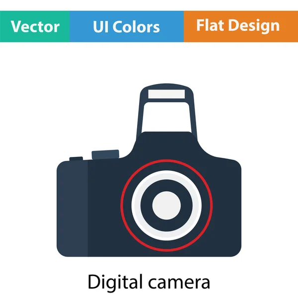 Pictogram van fotocamera — Stockvector