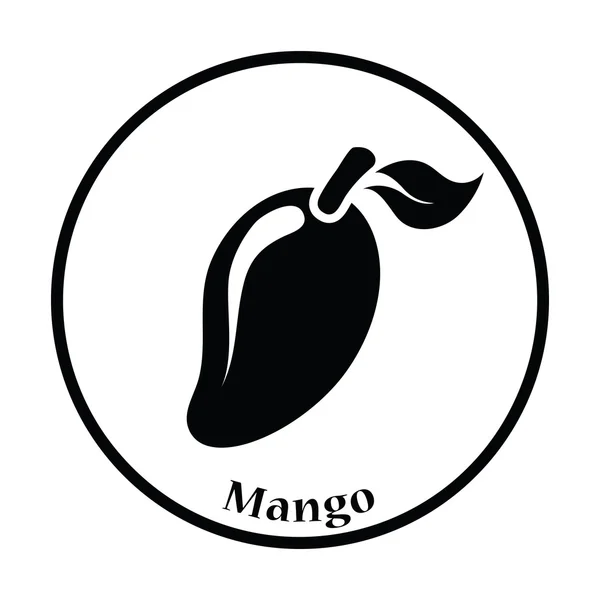 Icona di Mango illustrazione — Vettoriale Stock