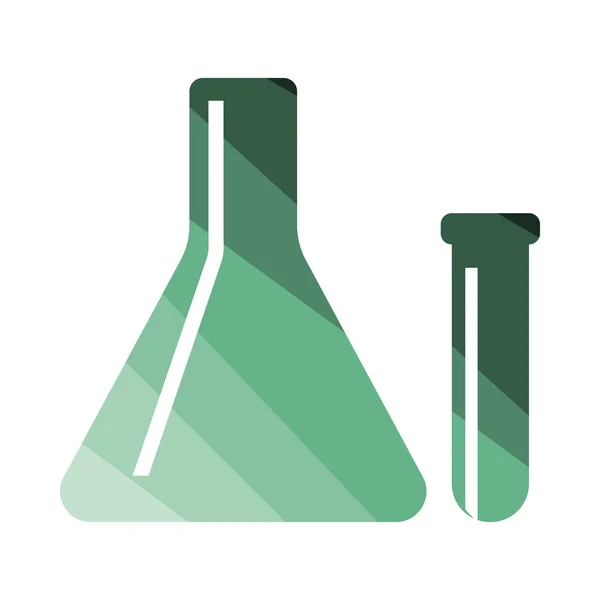 Icono bulbos químicos — Archivo Imágenes Vectoriales
