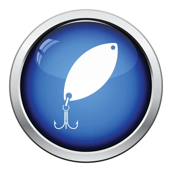 Icône de cuillère de pêche — Image vectorielle
