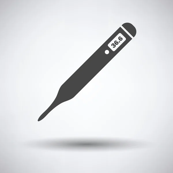 Tıbbi termometre simgesi — Stok Vektör