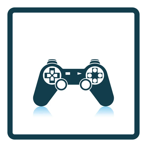 Illustration d'icône de manette de jeu . — Image vectorielle