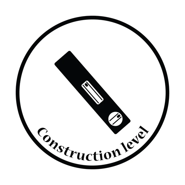 Icono de nivel de construcción — Vector de stock