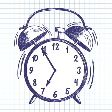 Alarm saati çizimi