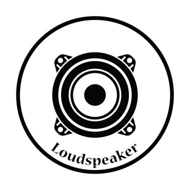 hoparlör simge tasarlamak.