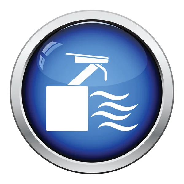 Potápěčský stojan ikona — Stockový vektor