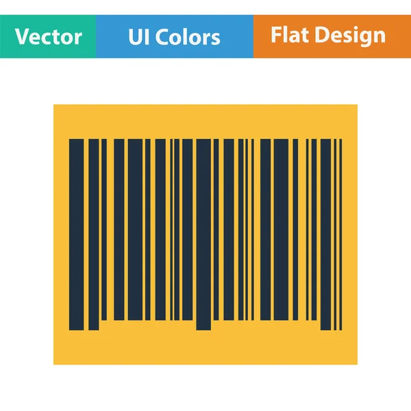 Bar code icon — Stock Vector