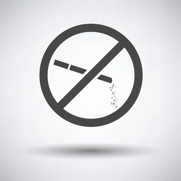 No smoking icon — Stock Vector