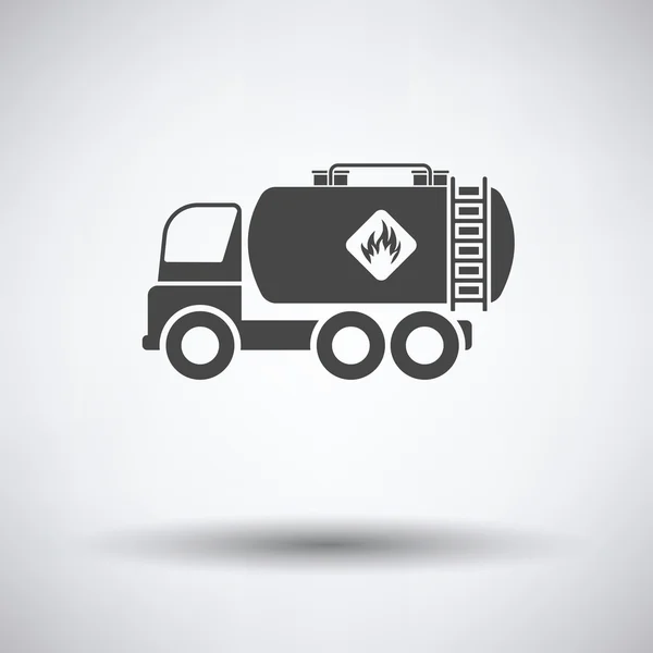 Oil truck icon — Stock Vector