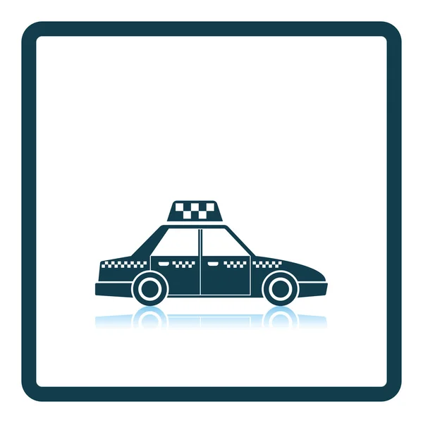 Táxi carro ícone — Vetor de Stock