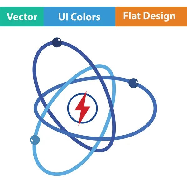 Atom energy icon — Stock Vector
