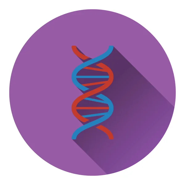 Icona del DNA illustrazione . — Vettoriale Stock