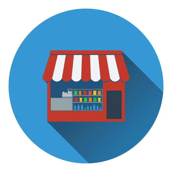 Ilustración del icono de tienda . — Vector de stock