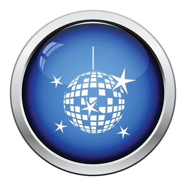 Discotecas disco esfera icono — Archivo Imágenes Vectoriales
