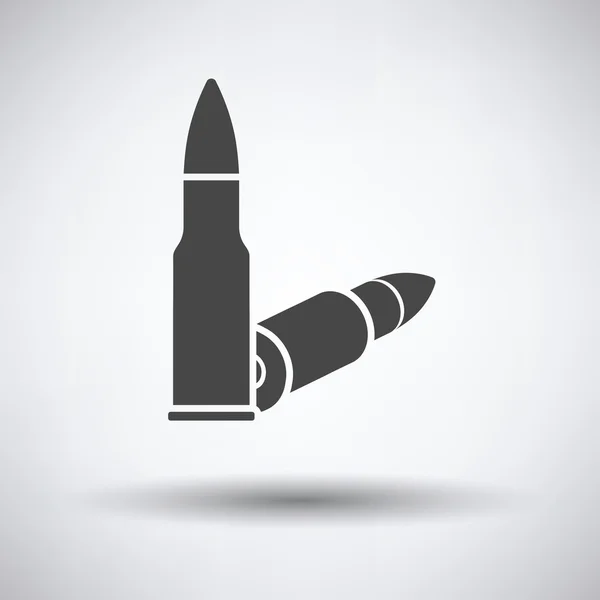 Ícone de munição do rifle — Vetor de Stock