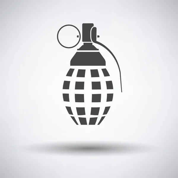 Icône grenade défensive — Image vectorielle