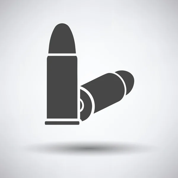 Ícone de balas de pistola — Vetor de Stock