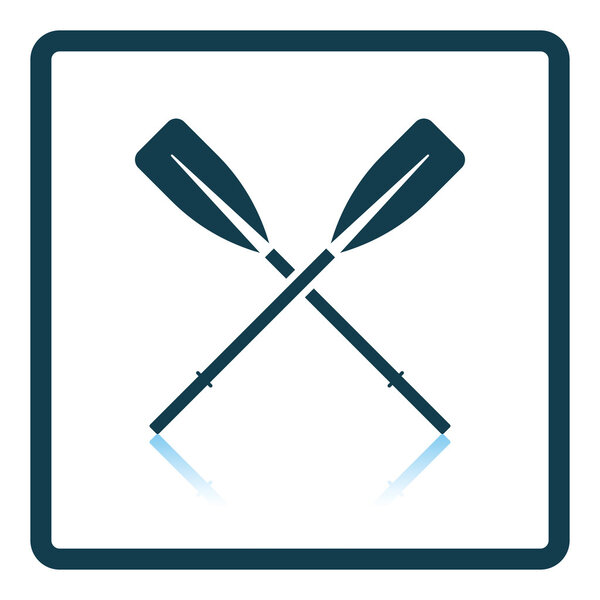 Icon of  boat oars