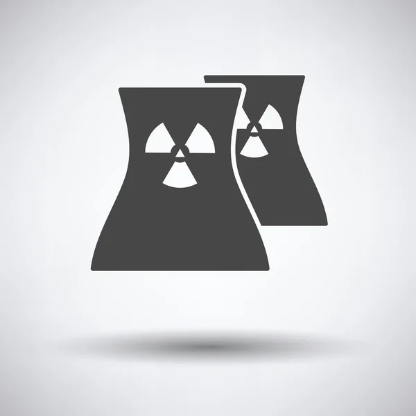 Kerncentrale pictogram — Stockvector