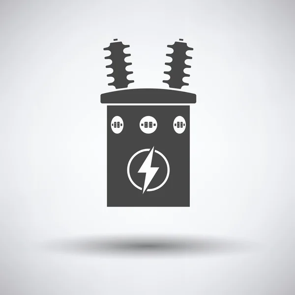 Ícone do transformador elétrico — Vetor de Stock