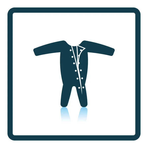 Bebé icono onesie — Archivo Imágenes Vectoriales