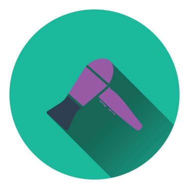 saç kurutma makinesi simge tasarlamak.