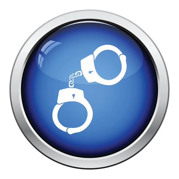 Handcuff  icon  illustration. — Stock Vector