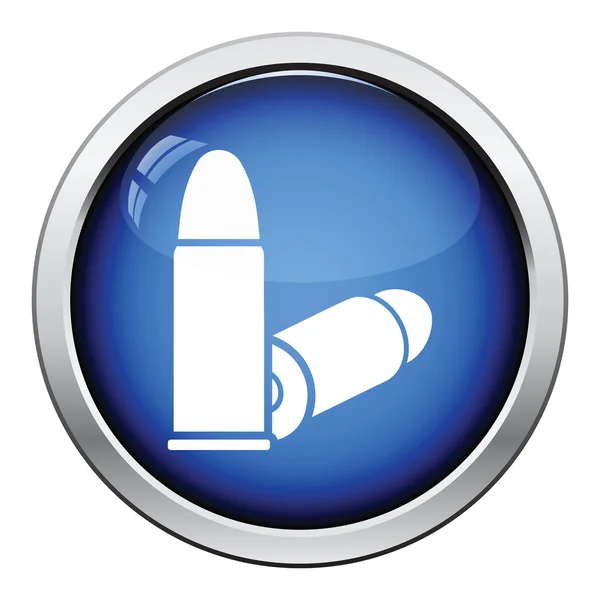 Ícone de balas de pistola —  Vetores de Stock