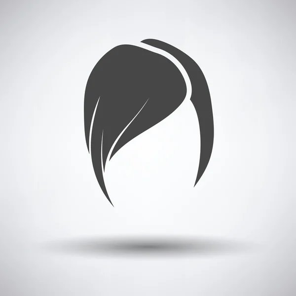 女性の髪型のアイコン — ストックベクタ