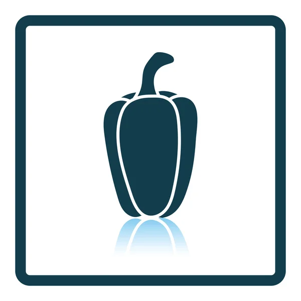 Illustrazione icona pepe . — Vettoriale Stock