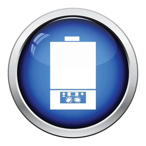 Plynový kotel ikona — Stockový vektor