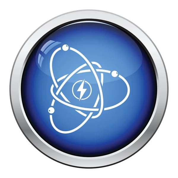 Icono de energía atómica — Archivo Imágenes Vectoriales