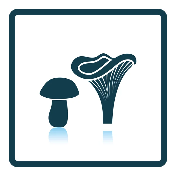 Mushroom  icon illustration. — Stock Vector