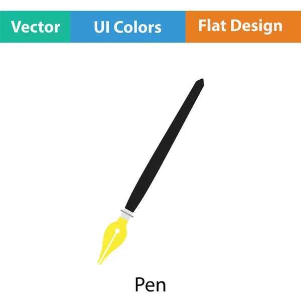 Vulpen pictogram — Stockvector